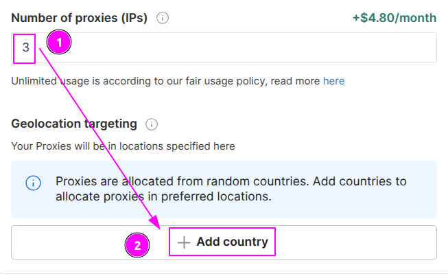 Brightdata Country Select