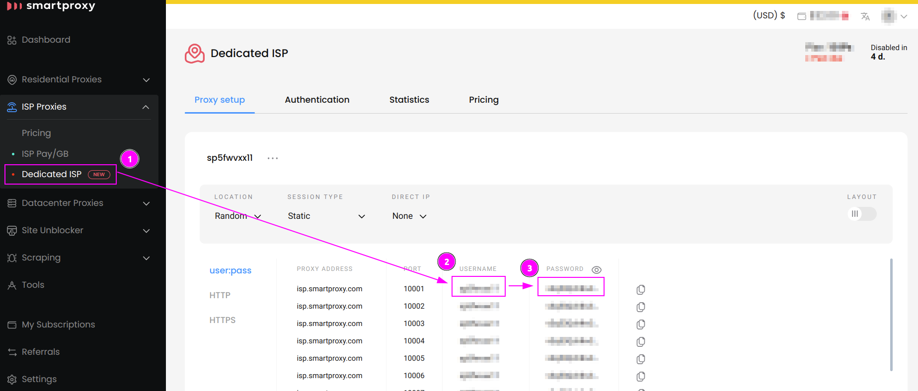 Smartproxy Dedicated ISP