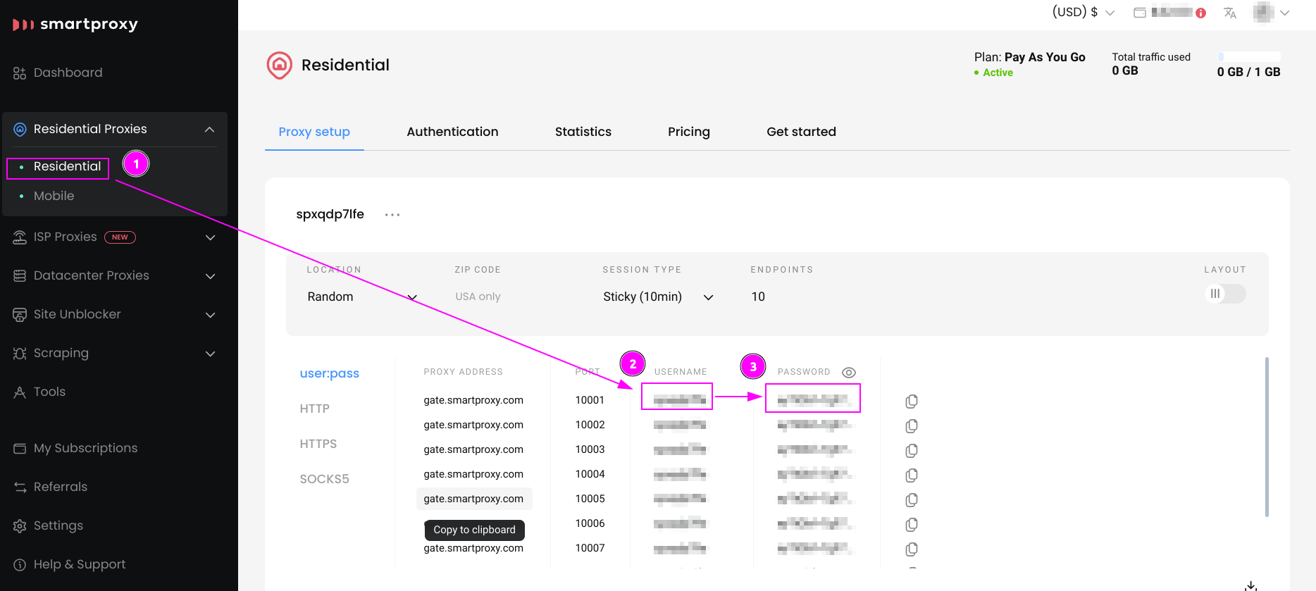 Smartproxy Residential Proxies