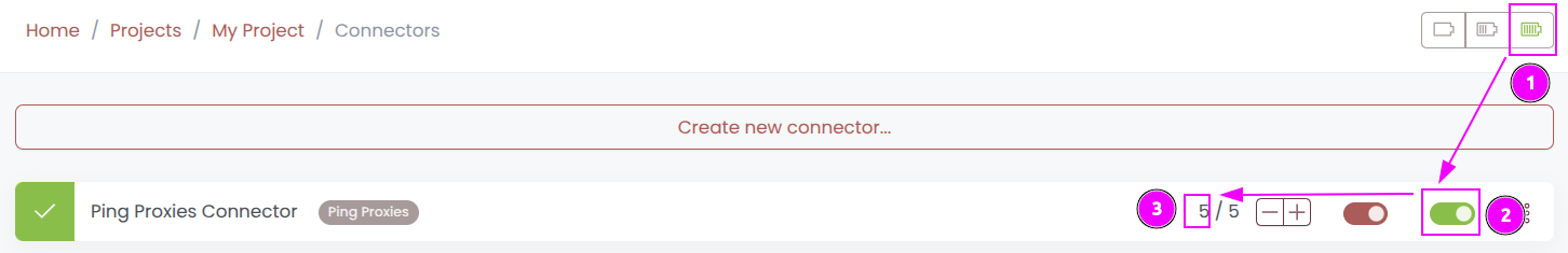 Connector Start